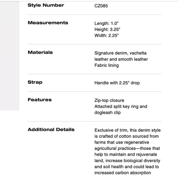 Coach Mini Nolita Bag Charm - Picture 3 of 9